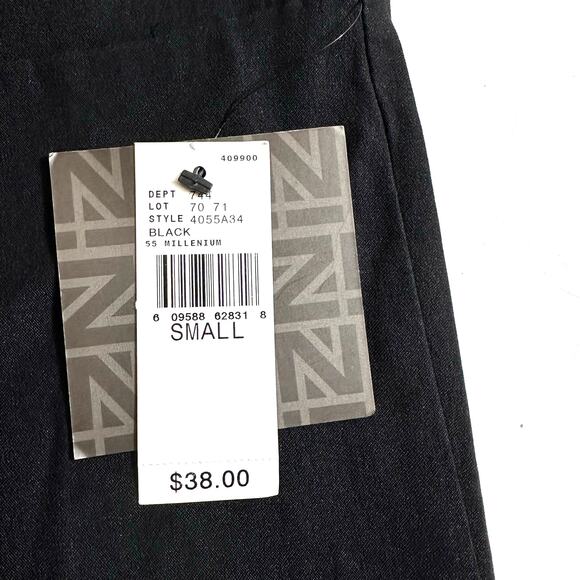 NWT iZ Byer Womens Pull On Mid Rise Bootcut Trouser Dress Pants Black S Stretch - Picture 10 of 10